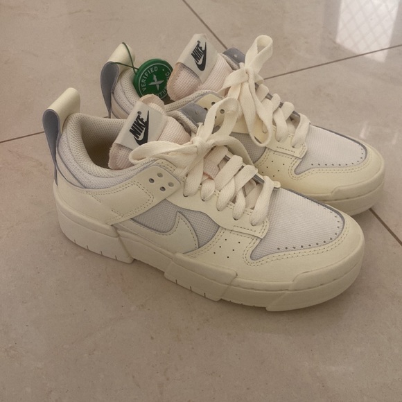 nike dunks low disrupt coconut milk size 5 real - Picture 4 of 8